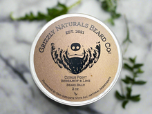 Load image into Gallery viewer, CITRUS POINT: BERGAMOT &amp; LIME BEARD BALM
