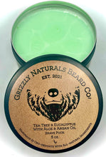 Load image into Gallery viewer, TEA TREE &amp; EUCALYPTUS SHAVE PUCK
